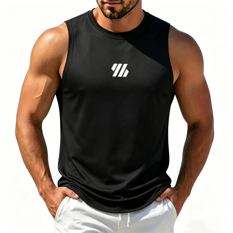 Sleeveless Undershirt - قميص رياضي بدون أكمام للرجال، ملابس