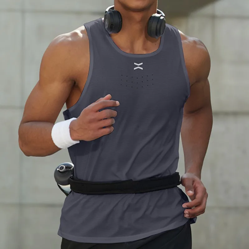 Sleeveless Undershirt - الماراثون الرجال سترة بلا أكمام ،