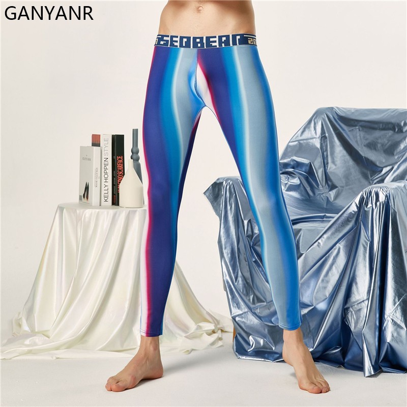 Compression Long Pant - جانيانر الجري الجوارب الرجال ضغط السراويل