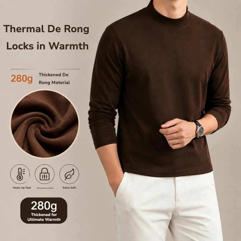 قميص حراري رجالي طويل الأكمام  - مراجعة Base Layer Top وسعره