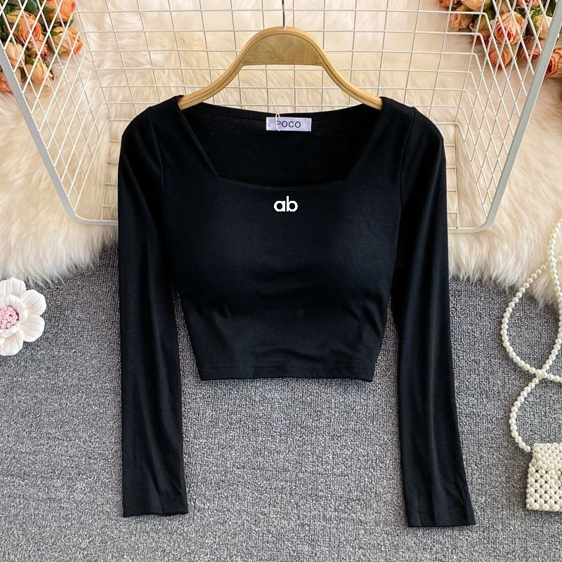 تي شيرت نسائي كوري عصري برقبة  - مراجعة Base Layer Top وسعره